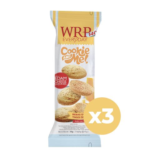 WRP Cookies Keju Edam 3x30G