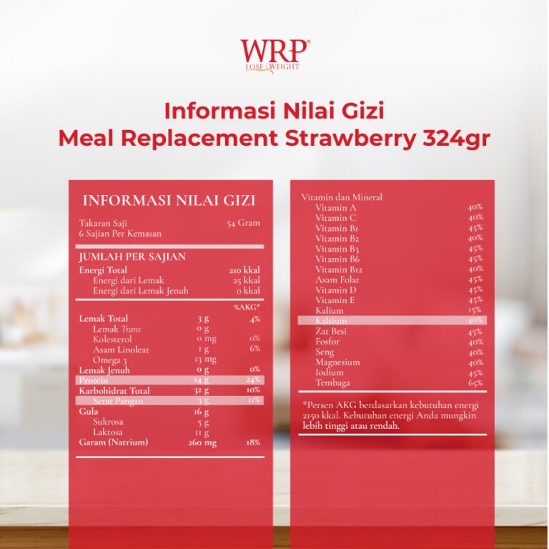 WRP Meal Replacement Strawberry