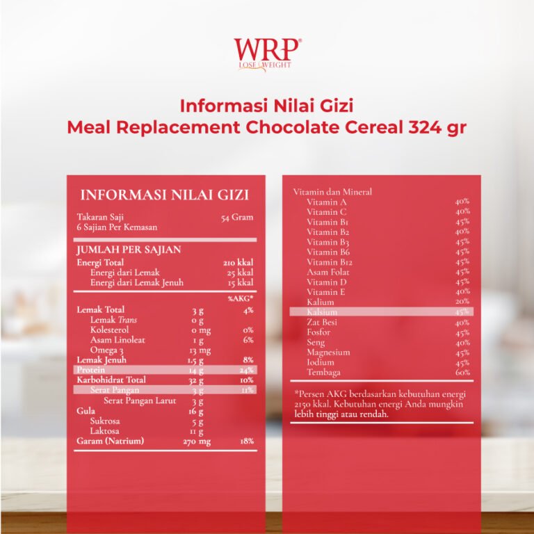 WRP Meal Replacement Chocolate Cereal