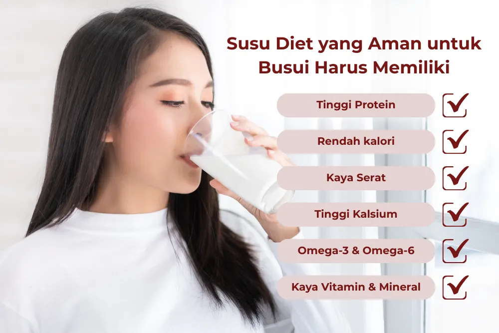 Susu Diet Aman untuk Ibu Menyusui