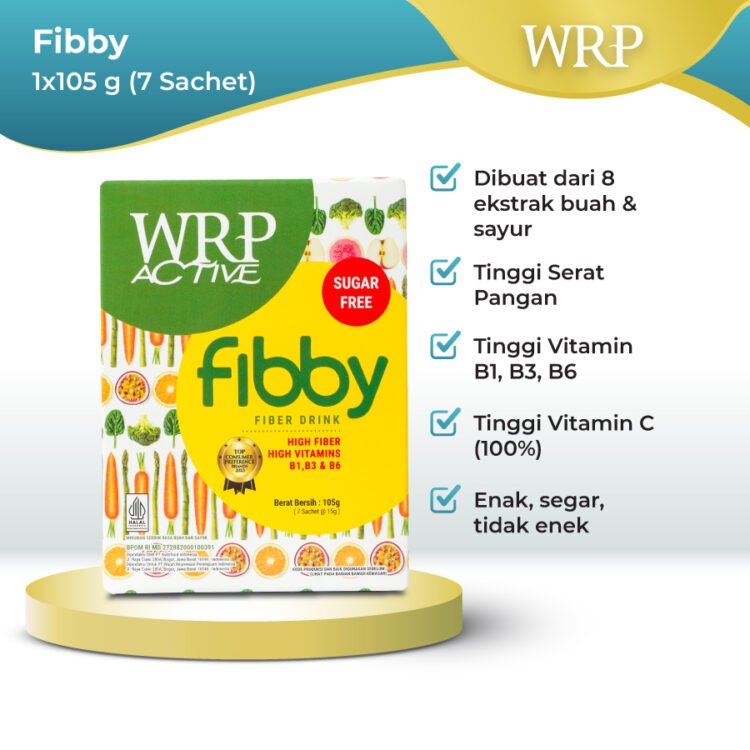 WRP Active Fibby: Serat Alami untuk Ibu Hamil dan Menyusui yang Aman dan Praktis 